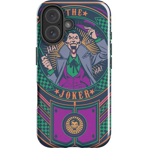 DC Comics The Joker Casino Chip iPhone 16 Impact Case